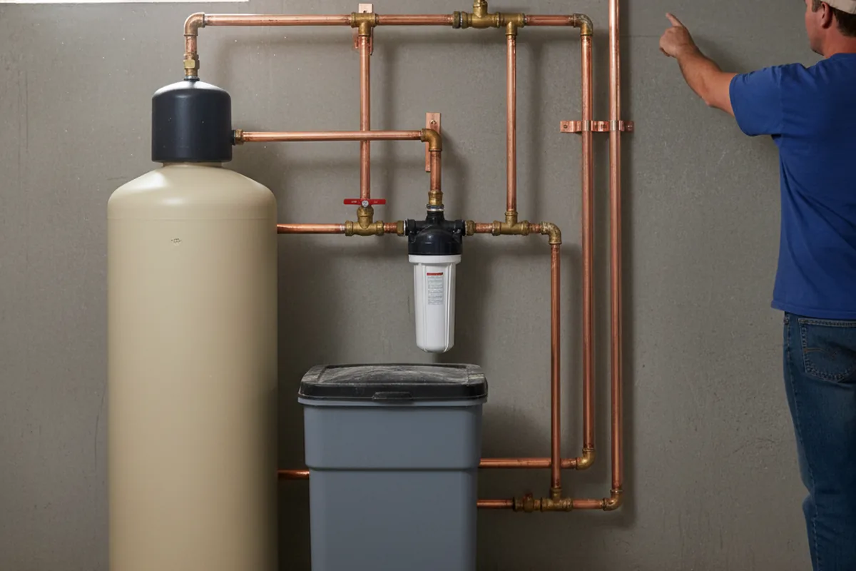 Whole-house water treatment system installed in Capistrano Beach